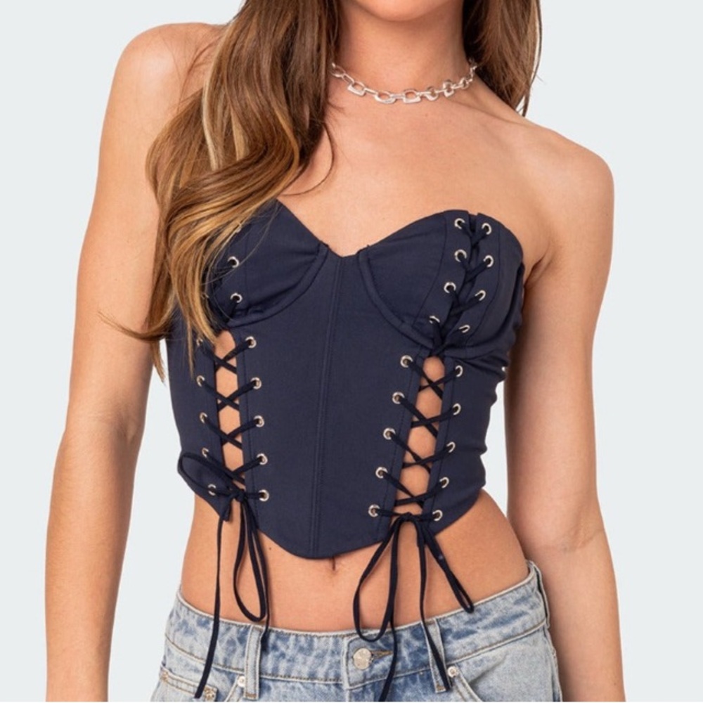 Edikted Navy corset